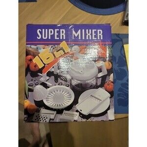 Super Mixer Chopper Slicer 15 In 1 Kitchen Set